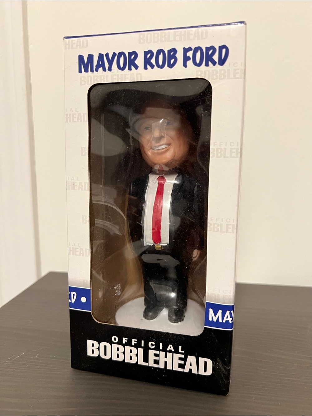 Toronto Mayor Rob Ford Autograph Bobblehead (Signed on Box) or Best Offer